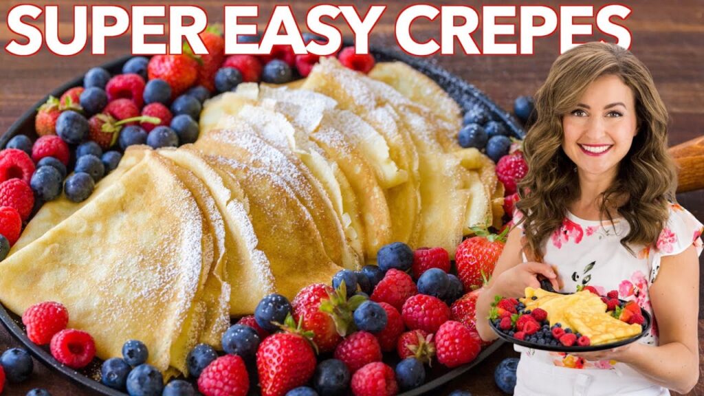 How to Make Crepes Using a Blender Crepe Recipe